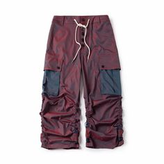 Iridescent Cargo Pants – FRIED RICE SHOP Iridescent Fabric, Cargo Pants, That Look, Pants, Trousers