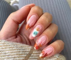 Pumpkin Spice Latte Nails, October Nails Fall, Spice Nails, Pumpkin Nail Designs, Pumpkin Spice Nails, Pumpkin Nail, Pumpkin Nail Art, Witch Nails, Autumn Nail