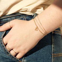 Festoon Gold Bracelet | Catbird Jewelry Personalized Gold Bracelet, Catbird Jewelry, Fine Ring, Pearl And Diamond Earrings, Gold Bracelet Chain, Personalized Bracelets, Tennis Bracelet Diamond, Luxe Gifts, Engagement Jewelry