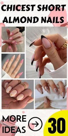 Almond Shaped Nails Colored Tips, Almond Shaped Nail Art, Date Night Nails Ideas, Almond Dip Nail Designs, Almond Stiletto Nails Short, Manicure Ideas Almond, Short Almond Nude Nails, Nails Purple Almond, Almond Nails 2024