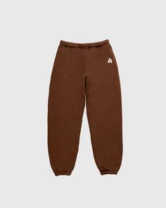 Our brown sweatpants are made from our ECOCYCLE fabric. ECOCYCLE is 50% organic cotton and 50% recycled cotton.  - pre-shrunk  - medium weight  - wash on low & cold. let air dry  Male model: size Large sweats Female model: (waist 27'): size Medium sweats Beige Sweatpants, Brown Sweatpants, Beige Crewneck, Brown Crewneck, Brown Hoodie, Beige Shorts, Black Sweatpants, Brown Shorts, Black Crewneck