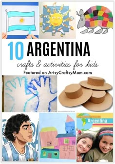 10 argentina crafts and activities for kids featured on artycraftym com