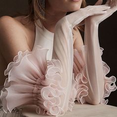 Bride Gloves, Sheer Gloves, Modern Luxe, Bridal Gloves, Pink Fits, 50 Fashion, Styled Shoot