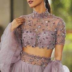 Neted Blouse Designs Latest, Lehanga Blouses Modern Design, Lehenga Blouse Designs Back, Lengha Blouse Designs, Pop Colour, Netted Blouse Designs, Net Blouse, Lehenga Blouse Designs, Net Blouses