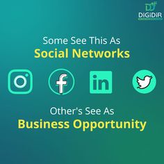 some see this as social networkings other's see as business opportunity