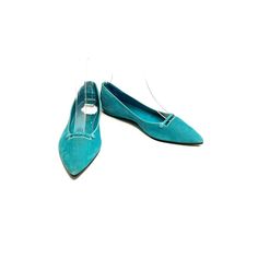 Vintage 1960s Pointed Toe Flats // Turquoise Corduroy Slip on - Etsy Shoe Slippers, House Shoes Slippers, Women's Slip Ons, Inside Shoes, Milwaukee Wi, Women's Slippers, Pointed Toe Flats, House Shoes, Vintage Shoes