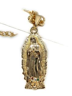 (Interested in wholesale? Message us!) *Hablamos español! Cadena De Oro Laminado De 26 Pulgadas Con Medalla De Virgen De Guadalupe Trusted Seller Buy With Confidence Superb Feedback No Fuss Returns Policy Paypal verified No Hidden Costs Brand new 26 inch gold Laminated Fígaro chain with gold Laminated Virgin Mary medallion. Chain is 5mm in width. Comes packaged inside an individual box. OFFER Special Fair Pricing Free Shipping BUY NOW! We accept payment by any of the following methods: PayPal Pl Virgin Mary Pendant, Figaro Necklace, Catholic Jewelry, Jewelry Fashion Trends, Girly Jewelry, Virgin Mary, Heart Design, Cross Pendant, Fashion Watches