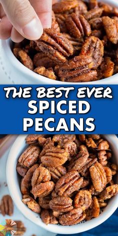 the best ever spiced pecans