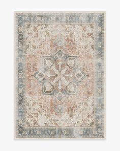 Kamran Coral Tufted Rug | Ruggable Kamran Coral Rug, Coral Rug, Ruggable Rug, Heriz Rugs, Chenille Rug, Area Rug Runners, Classic Rugs, Rug Stain, Persian Area Rugs