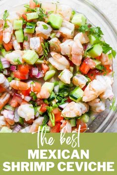 the best mexican shrimp ceviche recipe