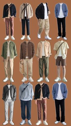 Men’s Summer Clothes Aesthetic, Softboy Outfits Summer, Travel Outfits Men, Korean Menswear, 대학생 스타일, Fall List, Outdoorsy Outfits