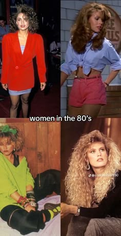 women in the 80s's