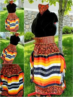 Ribbon Skirts Native American Pattern, Native American Style Outfits, Bird Dresses, Ribbon Dresses, American Indian Clothing