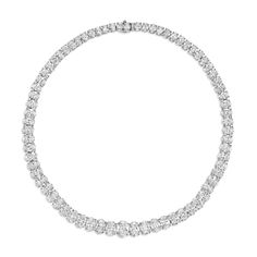 HARRY WINSTON DIAMOND RIVIÈRE NECKLACE | Christie's Harry Winston Diamond, Pension Fund, Harry Winston, Cartier