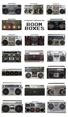 an image of various boomboxs on the app