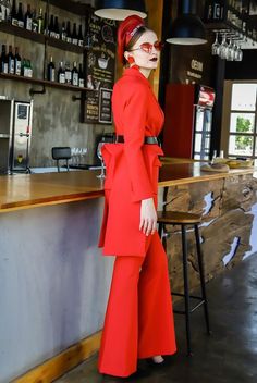 Chunky Jumper, Sporty Dress, Metal Clothing, Patterned Tights, High Neck Sweater, Red Pants, Pants Suit, Fall Skirts, Fashion Suits