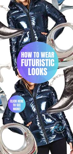 Futuristic looks inspired by technology and space and all the silver, chrome and other metallics you could hope for are available this season. Here's how to wear the fashion trend for women over 50. ​ ​#fashion #trend #winter #over50 #style