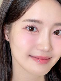 Pink Makeup Looks, Japan Makeup, Light Makeup Looks, Peach Makeup, Makeup Tip, Eye Makeup Styles, Korean Eye Makeup, Cute Makeup Looks