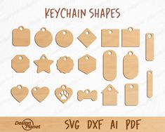 Keychain Shape Bundle SVG, Laser Cut Keychain, Keychain Template, Key Ring Pattern This is a digital file and nothing physical is provided. Files can be used with laser machines, Glowforge, Cricut. You will receive the file immediately after your payment. ---- CONTENT - ZIP file ---- FORMATS:  AI PDF DXF  SVG (separate file for each layer) Important info for Lightburn users: Use .PDF and .AI files because sometimes Lightburn scales down .SVG files. DIMENSIONS: * Height - between 1-2 inches / 2,5 Keychain Template, Laser Cut Keychain, Hand Tags, Free Svg Images, Keychain Display, Ring Pattern, Monogram Keychain, Free Svgs, Svg Images