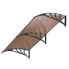 an image of a curved awning on a white background