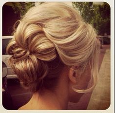 Wedding hair updo - cute love the backcombing at the front and the hair in the face Messy Bun Hair Piece, Bun Hair Piece, Bun Hair, Hair Braid, Holiday Hairstyles, College Hacks