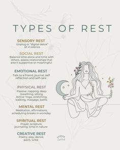 Primal Trust™ - Dr. Cathleen King (@primaltrust_official) • Instagram photos and videos Types Of Rest, Rest Well, Mental Health Therapy, Feminine Health, Energy Healing Spirituality, Therapy Tools, Holistic Wellness