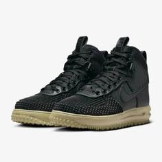 New Lunar Force 1 Duckboot Men's Size Black/Black-Neutral Olive Dz5320-001 Lunar Force 1 Duckboot, Nike Lunar Force, Tactical Gear Loadout, Nike Lunar, Customer Feedback, Summer Outfits Men, Duck Boots, Monday Morning, Black Nikes