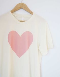 Joseph+Sue Have a Heart T-Shirt Pink Heart-shaped T-shirt For Summer, Pink Heart Shaped T-shirt For Summer, Spring Cotton T-shirt With Heart Graphic, Cute Cotton T-shirt With Heart Shape, Cute Heart-shaped Cotton T-shirt, Cute Cotton T-shirt With Heart Design, Spring Heart Graphic Tee, Spring Heart-shaped Graphic Tee, Cute Cotton T-shirt With Heart Graphic