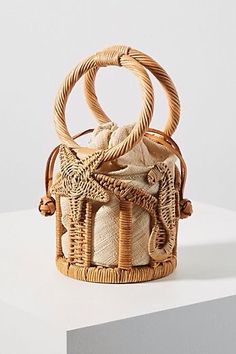 Ethno Style, Boho Handbags, Diy Event, Mini Bucket Bags, Mini Bucket, Diy Purse, Macrame Bag