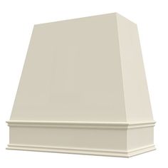 an image of a plain white chimney on a white background with clipping for text