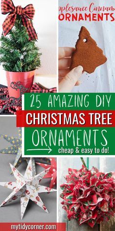 25 amazing diy christmas tree ornaments