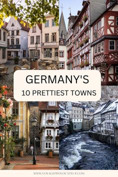 germany's 10 prettiest towns