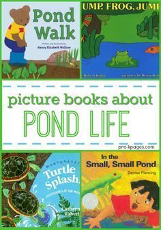 there are four books about pond life