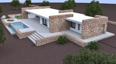 Quotes Vacation, Flat Roof House, House Floor Design, House Plan Gallery