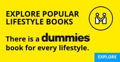 there is a sign that says explore popular books there is a dummies book for every lifestyle