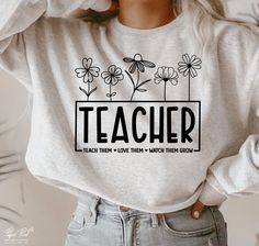 Teacher Shirt Svg, Gifts For Teacher, Teacher Craft, Teacher Sweatshirt, Shirt Prints, Teacher Png, Teacher Svg, Funny Teacher, Group Boards