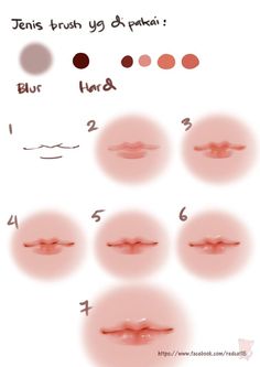 an image of different types of lips