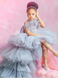 Girls Pageant Gowns, Afro Caribbean, Caribbean Wedding, Girls Pageant Dresses, Girl Christening, Black Bride, Tiered Skirts, Birthday Shoot, Mommy Daughter