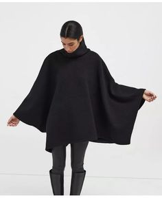 Marcella - Winter Cape, Season Outfits, Wool Cape Coat, Cool Winter, Cape Sweater, Cape Jacket, Wool Cape, Cape Coat, Cold Season