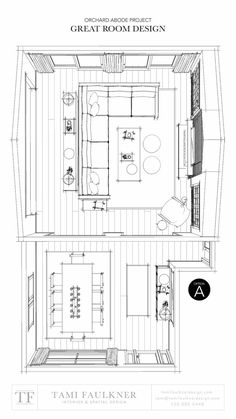 an overhead view of a bathroom and living room