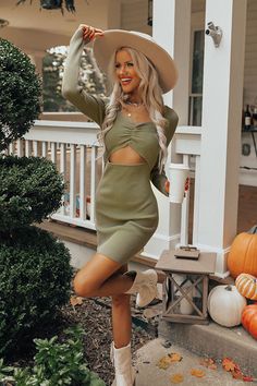 Boot Outfits, Hugging Silhouette, Impressions Online Boutique, Cut Out Dress, Out Dress, Model Fits, Country Girl, V Cut, V Cuts