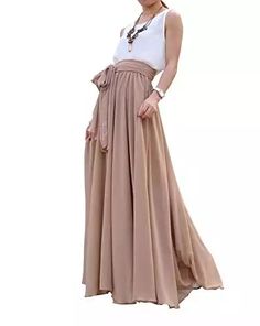 High Waist Maxi Skirt, Womens Bridesmaid Dresses, Chiffon Maxi Skirt, High Waisted Maxi Skirt, Gown Inspiration, Winter Photoshoot, Beach Skirt