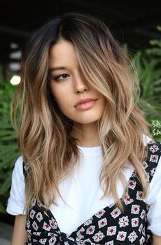 Most up-to-date Free Ombre Hair brown Ideas It is just a universal reality: women having keep right tresses want ugly tresses, and some women u #brown #Free #Hair #Ideas #Ombre #uptodate Pastel Hair Ombre, Long Ombre Hair, Brunette Ombre, Blond Balayage, Ombre Hair Blonde, Brunette Balayage, Balayage Blonde, Hair Color Pastel, Hair 2018