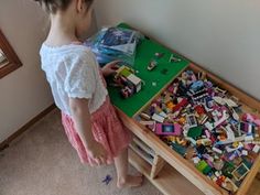 IKEA Trofast LEGO Table Conversion : 7 Steps (with Pictures) - Instructables Trofast Lego Table Ikea Hacks, Ikea Lego Table With Storage, Playroom Lego Table, Ikea Trofast Lego Storage, Lego Ikea Storage, Trofast Play Table, Ikea Trofast Lego Table, Ikea Trofast Table