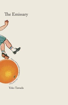 an illustration of a man on top of an orange with the words, the emisarry