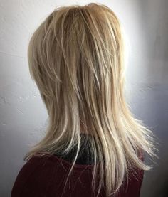 60 Most Universal Modern Shag Haircut Solutions Blonde Layered Hair, Blonde Layers, Medium Blonde, Trendy Hair Color, Shag Haircut, Haircuts For Long Hair