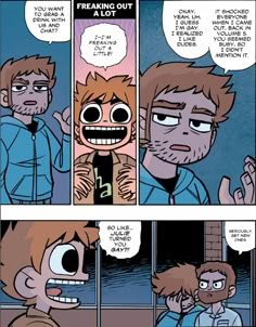 scott pilgrim’s precious little life. Western Comics, Read Comics Online, Twitter Funny, Little Life