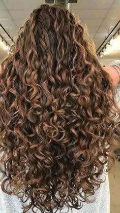 Hair Color Inspiration For Curly Hair, Hazel Curly Hair, Glossy Curly Hair, Best Colors For Curly Hair, Sunkissed Highlights Curly Hair, Balayage In Curly Hair, How To Perm Your Hair At Home, Brown Hair Colors Curly Hair, How To Make Curly Hair