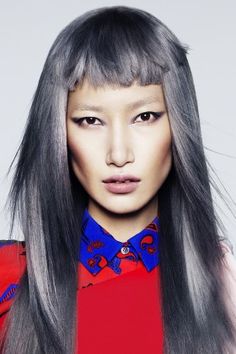 Hair Colouring, Long Shag Haircut, Hair Photography, Toni And Guy, Style Finder, Haircut And Color, Face Contouring, Long Straight Hair, Hair Photo