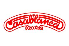 the logo for cacabiano records, which is red and white with black lettering